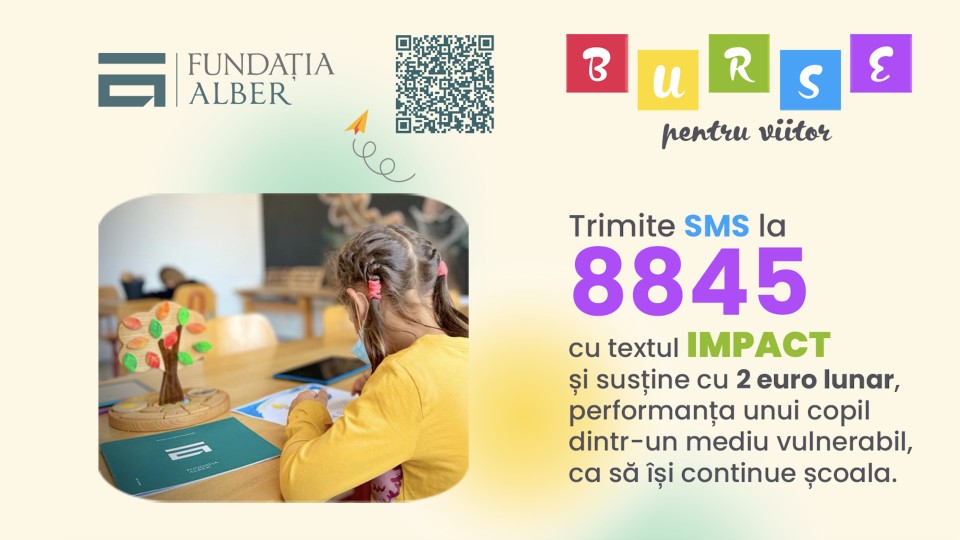 Și tu poți să schimbi destinul unui copil! 